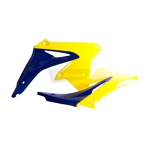 Tapas radiador Polisport SUZUKI RMZ 450 08-17 Azul Amarillo