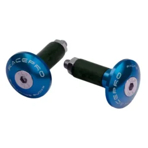 Topes de manillar Racepro azules