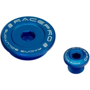 Tornillos tapa encendido y aceite Racepro azules Yamaha WR 250 400 426 YZF 250 426 450