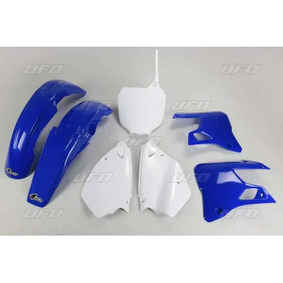 UFO Plastic Kit OEM Color Blue/White Yamaha YZ125/250 YAKIT300@999