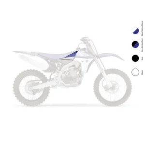 UFO Radiator Connection White Yamaha YZ450F YA04827046
